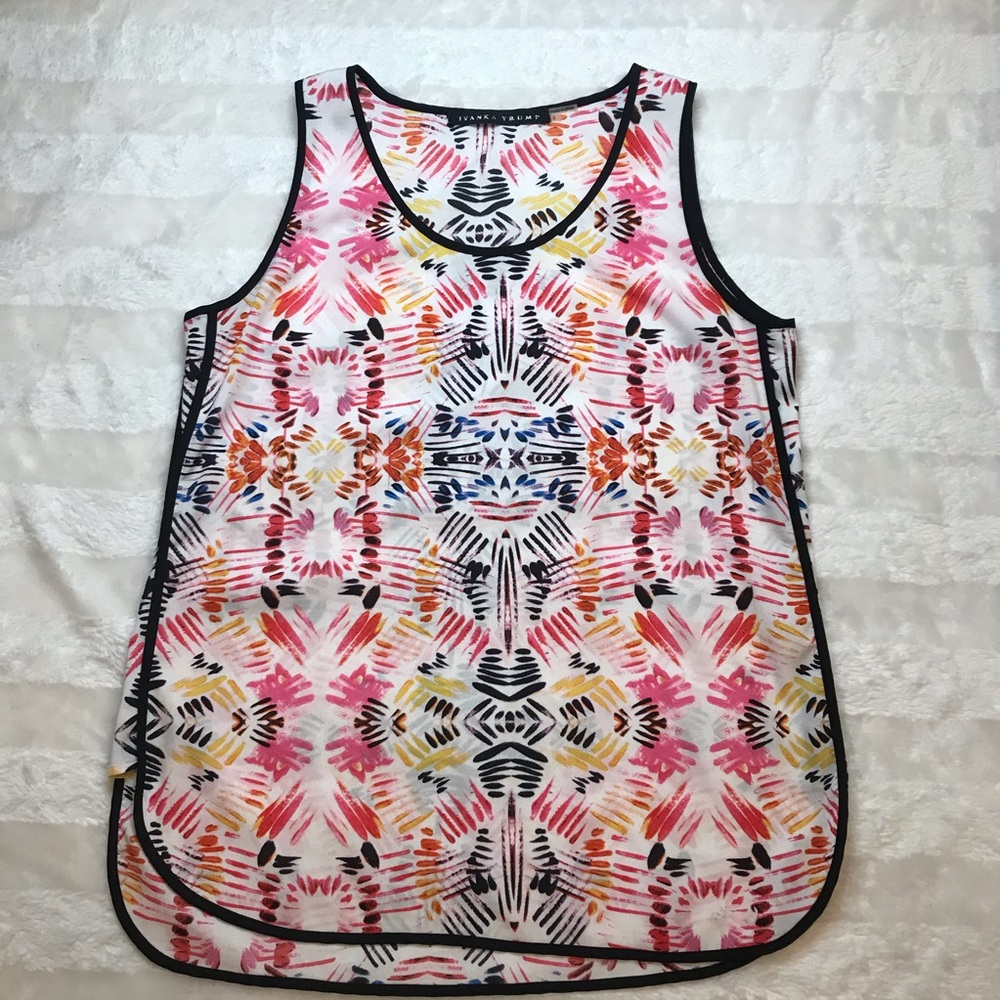 Ivanka Trump Printed Top